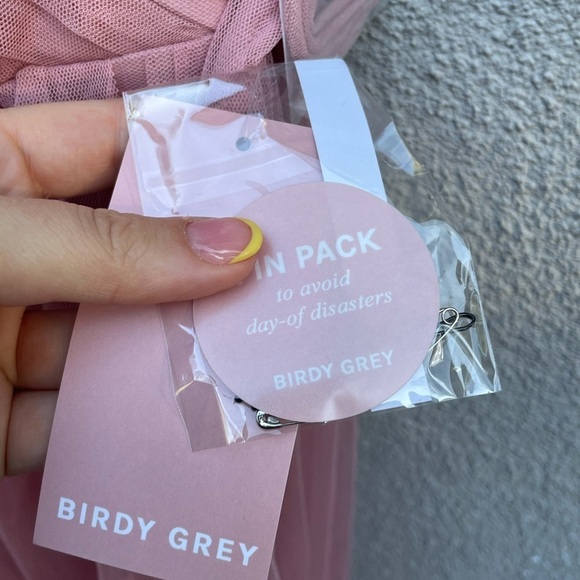 Birdy Grey Dusty Rose Christina Bridesmaid Dress New With Tags! - Picture 12 of 13